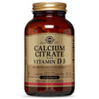 Calcium Citrate With Vitamin D3, 120 Tablets - Solgar - Solgar