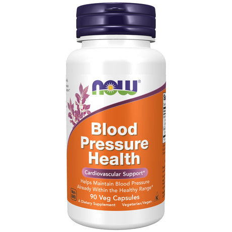 Now Blood Pressure Health, 90 Veggie Capsules - Now