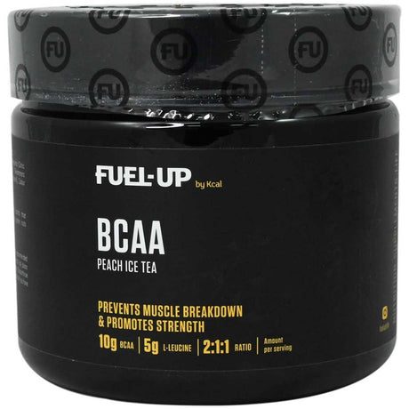 Fuel-Up by Kcal BCAA, Ice Tea Peach, 325 Gm - Fuel-Up by Kcal