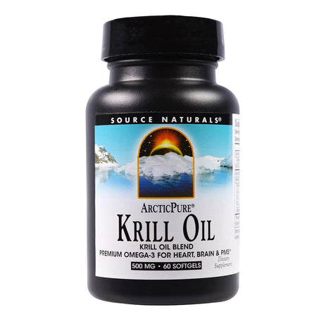 ArcticPure Krill Oil, 500 mg, 60 Softgels - Source Naturals - Source Naturals