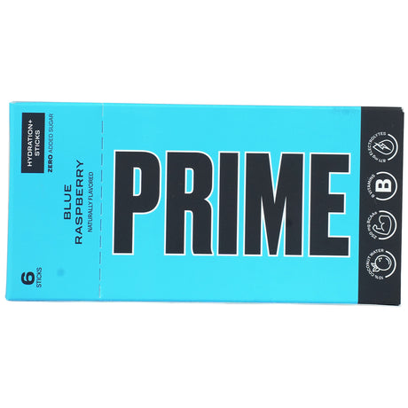 Blue Raspberry Prime Hydration, 6 Sticks - Prime