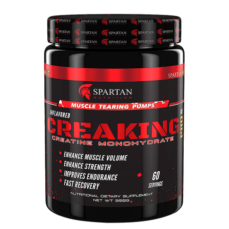 Spartan Nutrition Creaking, Unflavored, 300 Gm - Spartan Nutrition