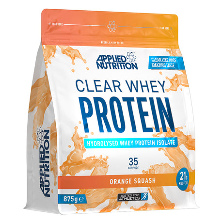 Applied Nutrition Clear Whey Protein, Orange Squash, 875 GM - Applied Nutrition