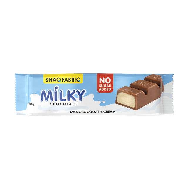 Snaq Fabriq Milk Chocolate With Creamy Filling, 34 Gm - SNAQ FABRIQ