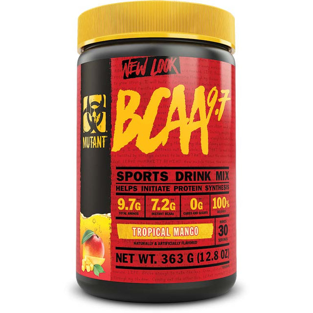 New Look Mutant BCAA, Tropical Mango, 30 gm - Mutant