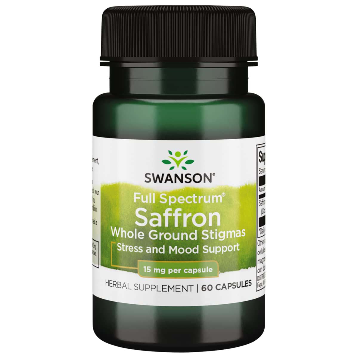 Full Spectrum Saffron, 30 mg, 60 Veggie Capsules - Swanson - Swanson