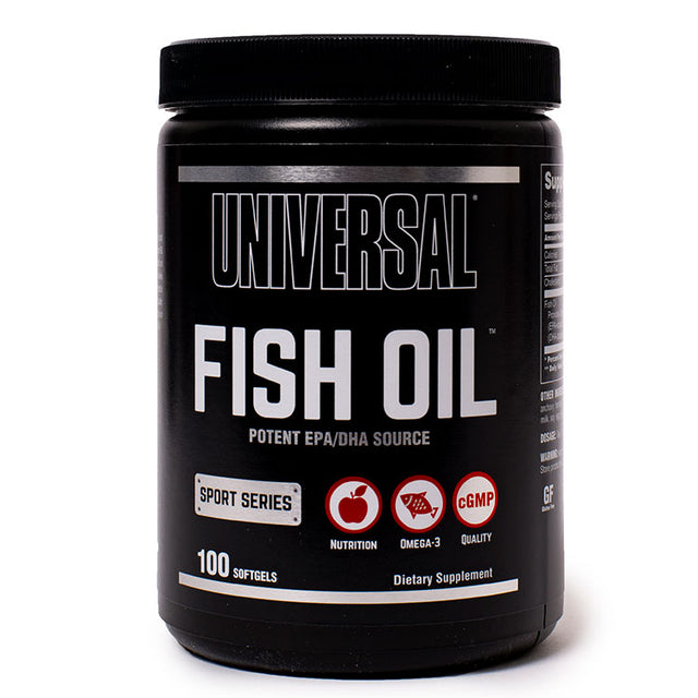 Fish Oil, Universal Nutrition, 100 Softgels - Universal Nutrition