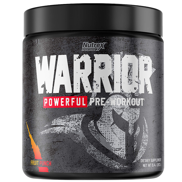 Nutrex Research Warrior, Fruit Punch, 30 servings - Nutrex Research