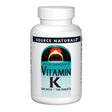 Source Naturals Vitamin K, 500 mcg, Tablets 100 - Source Naturals