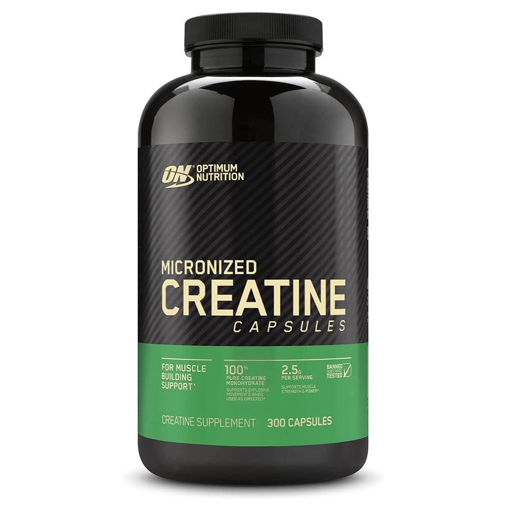 Optimum Nutrition Micronized Creatine Capsules, 300 Capsules - Optimum Nutrition