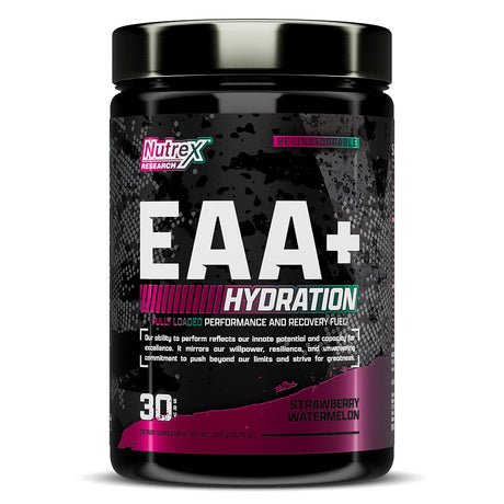 Nutrex EAA+ Hydration, Strawberry Watermelon, Refuel Build, 30 - Nutrex Research