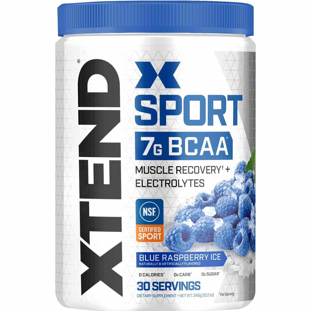 Xtend Sport, Blue Raspberry, 30 - Xtend