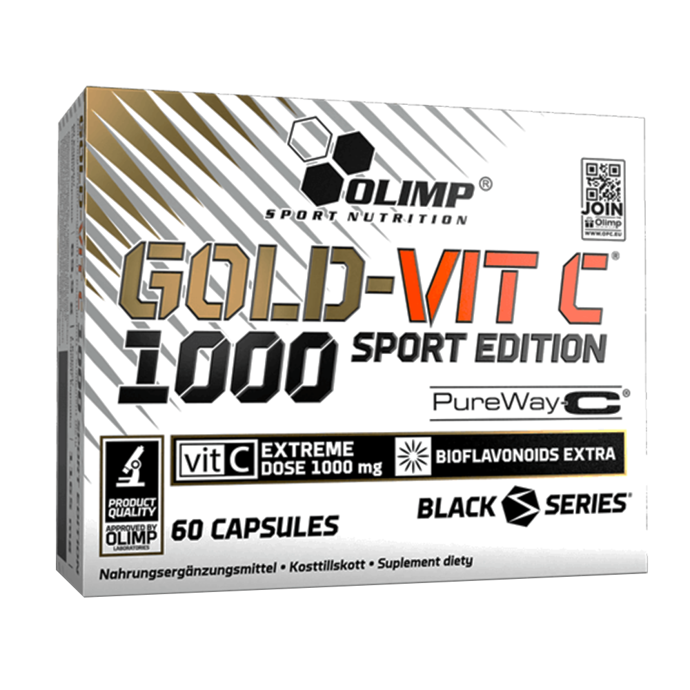 Olimp Sport Nutrition Gold-Vit C 1000 Sport Edition, 1000 mg, 60 Capsules - Olimp Sport Nutrition