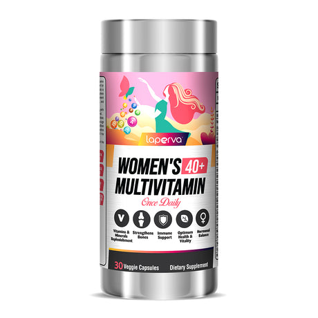 Laperva Women’s 40+ Multivitamin, 30 Veggie Capsules - Laperva