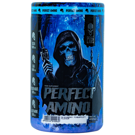 Skull Labs Perfect Amino, Blackberry Pineapple, 450 GM - Skull Labs