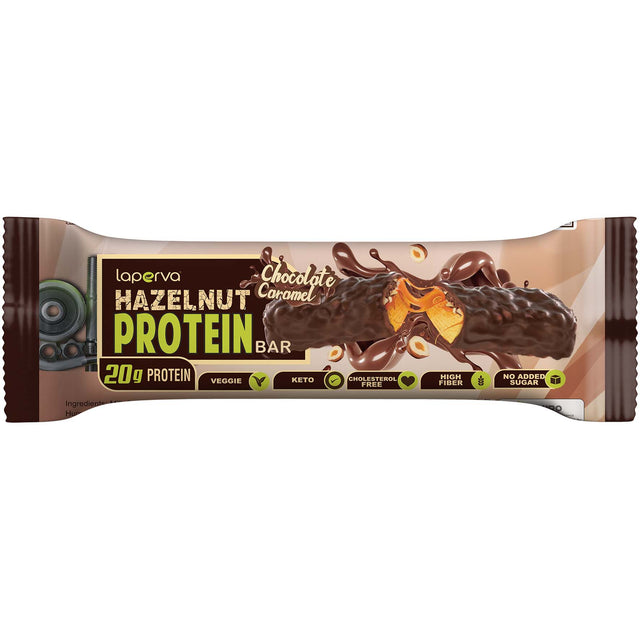 Laperva Protein Bar, Hazelnut Chocolate Caramel, 1 Bar - Laperva