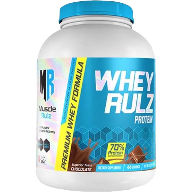 Muscle Rulz Whey Rulz, Chocolate, 5 LB - Muscle Rulz