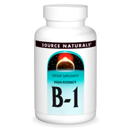 High Potency B-1, 500 mg, 50 Tablets - Source Naturals - Source Naturals