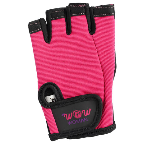 Wow Woman Pink Trainer Gloves, M - Wow Woman