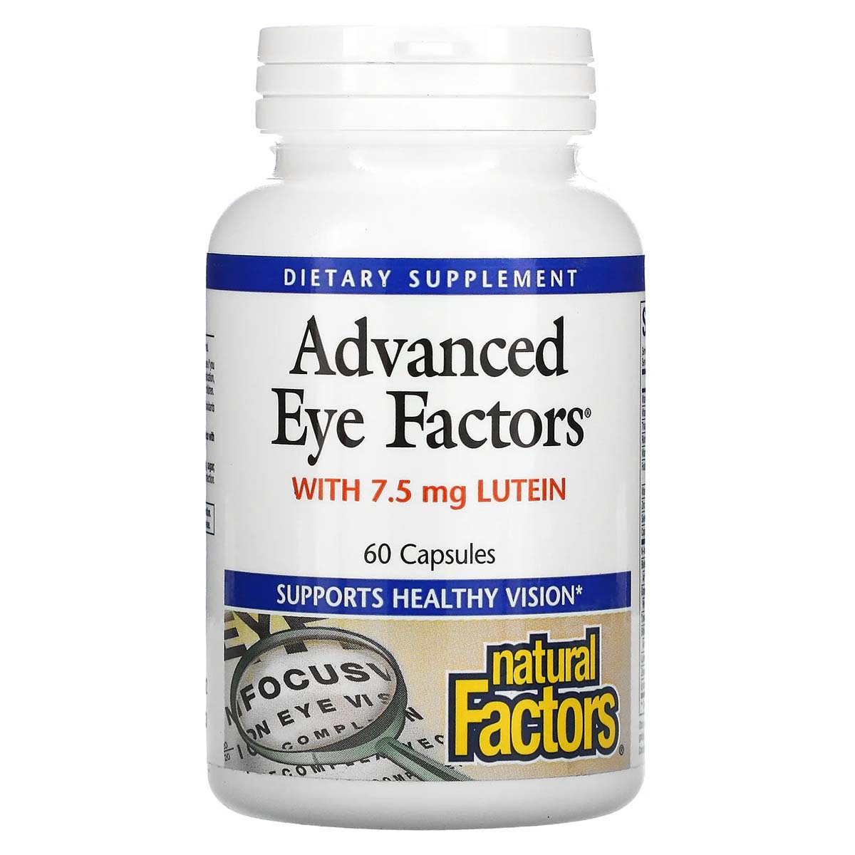 Advanced Eye Factors, Natural Factors, 60 Capsules - Natural Factors