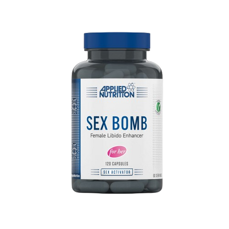 Sex Bomb Female Libido Enhancer, Applied Nutrition, 120 Capsules - Applied Nutrition