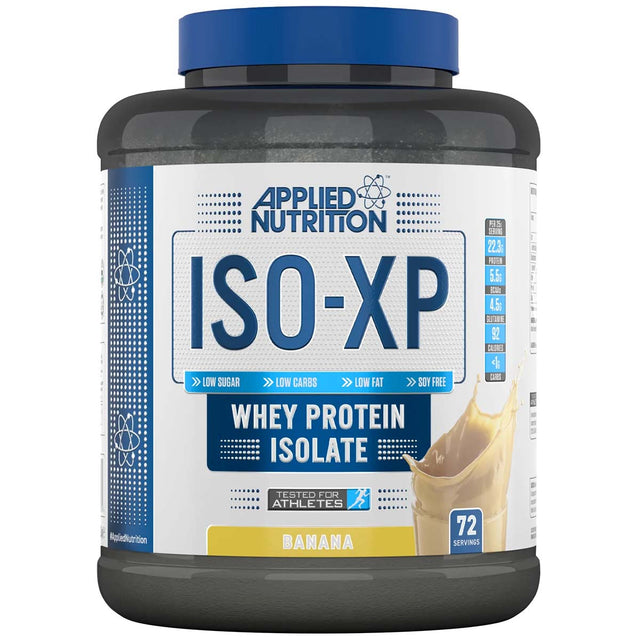 Applied Nutrition ISO-XP 100% Whey Protein Isolate, Banana, 1.8 Kg - Applied Nutrition