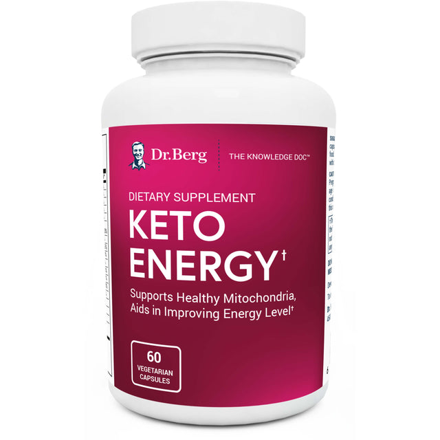 Dr. Berg Keto Energy, 60 Veggie Capsules - Dr. Berg’s