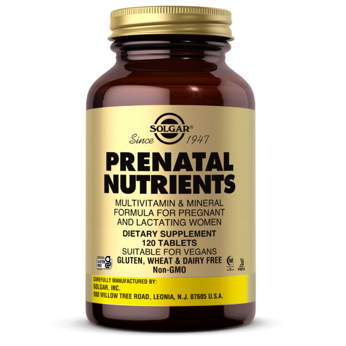 Prenatal Nutrients Solgar, 120 Tablets - Solgar