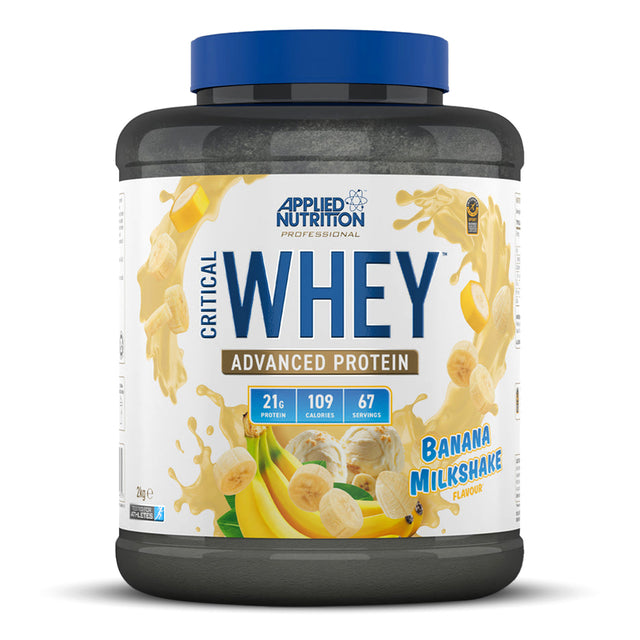 Critical Whey Blend, Banana Milkshake, Applied Nutrition, 2 Kg - Applied Nutrition