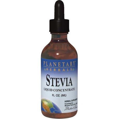 Stevia Liquid Concentrate, Planetary Herbals, 29.57 ml - Planetary Herbals