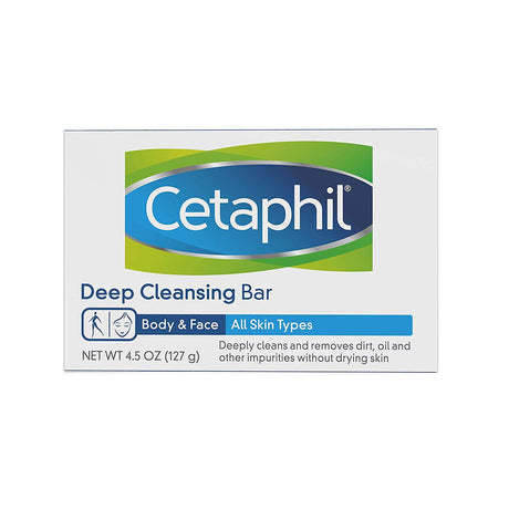 Cetaphil Deep Cleansing Bar, 127 GM, 1 Bar - Cetaphil