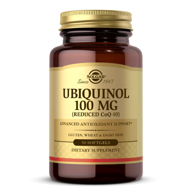 Solgar Ubiquinol Reduced Coq10, 100 mg, 50 Softgels - Solgar