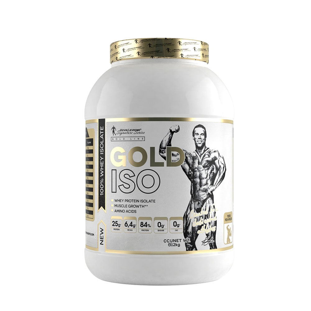 Kevin Levrone 100% Gold Isolate Whey, Coffee Frappe, 2 Kg - Kevin Levrone