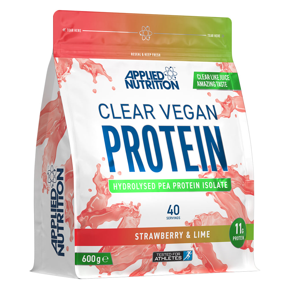 Clear Vegan Protein, Strawberry Lime, Applied Nutrition, 600 Gm - Applied Nutrition