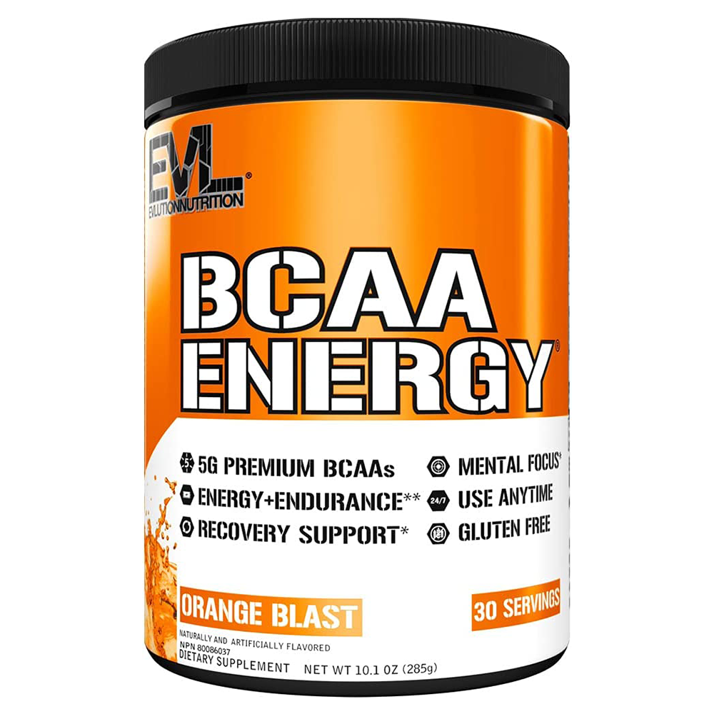 Evlution Nutrition BCAA Energy, Orange Blast, 30 - Evlution Nutrition