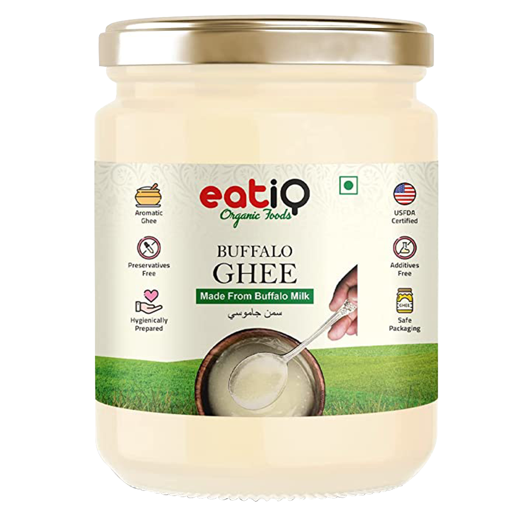 Buffalo Ghee, Eatiq Organic Foods, 500 ML - Eatiq Organic Food