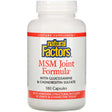 Natural Factors Joint Formula MSM, 180 Capsules - Natural Factors