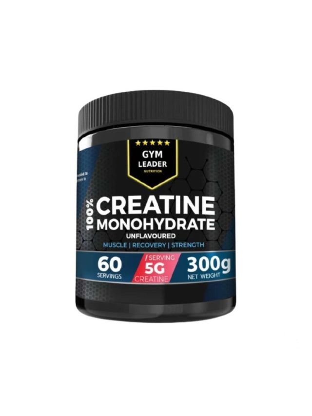 Creatine, Unflavored, 300 Gm - Gym Leader - Gym Leader